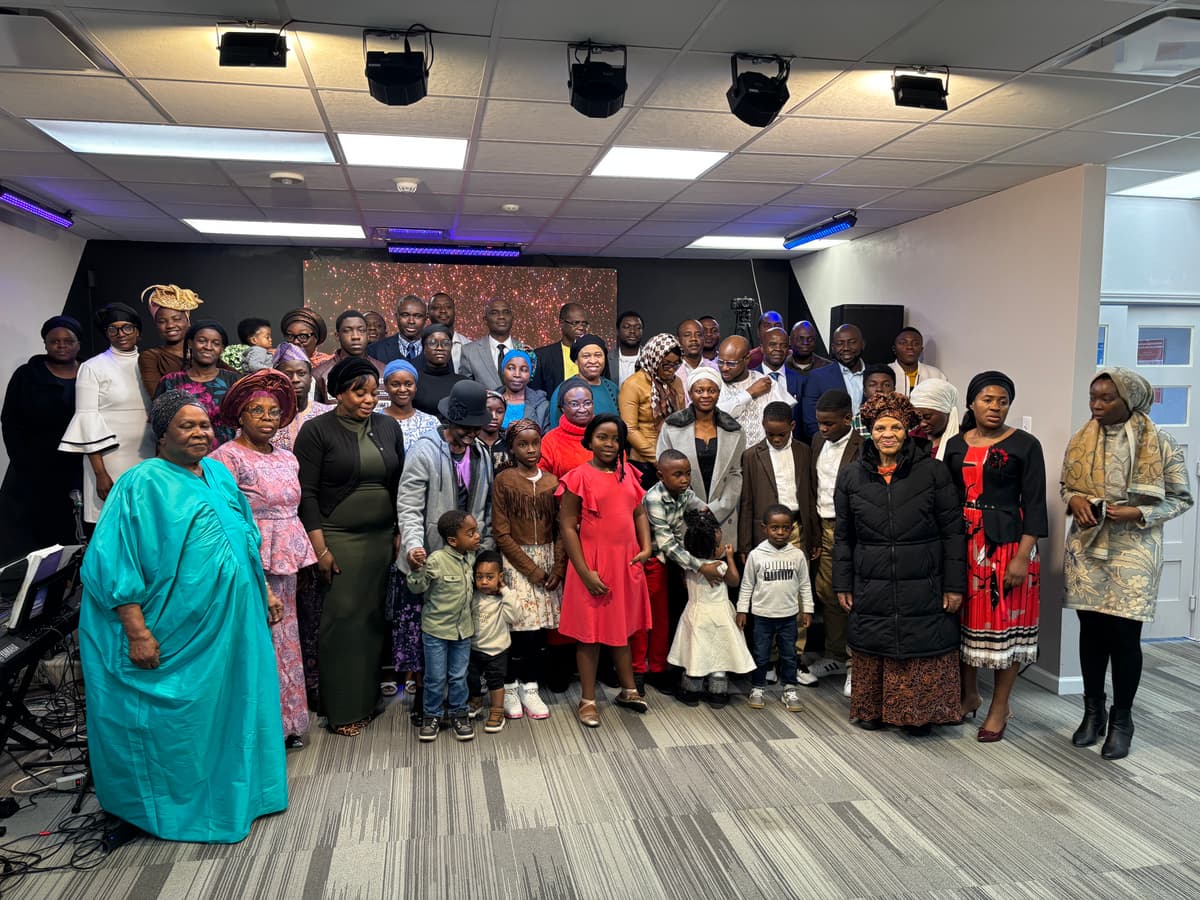 Church community in worship